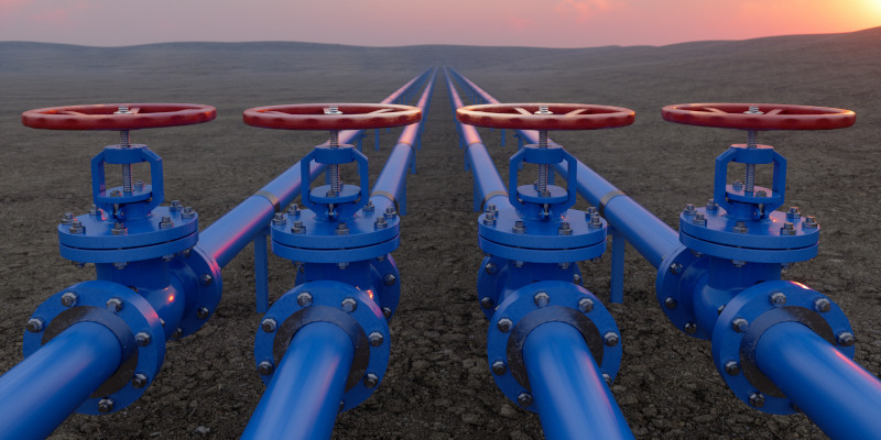 Commercial Gas Lines in Brazoria County, Texas