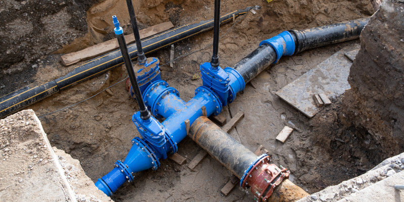 Repiping House with PEX in Brazoria County, Texas